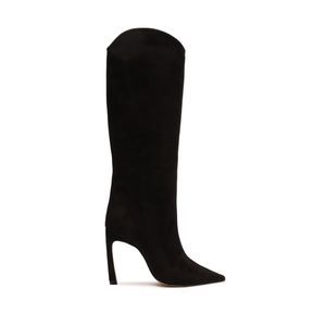 SCHUTZ Black Heeled Boots
